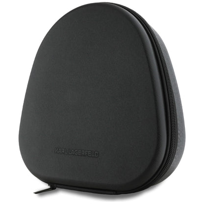 Handsfree Bluetooth Karl Lagerfeld Saffiano Elongated, A2DP, ANC, Grå