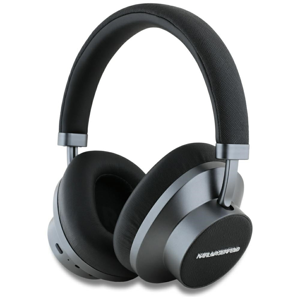 Handsfree Bluetooth Karl Lagerfeld Saffiano Elongated, A2DP, ANC, Svart