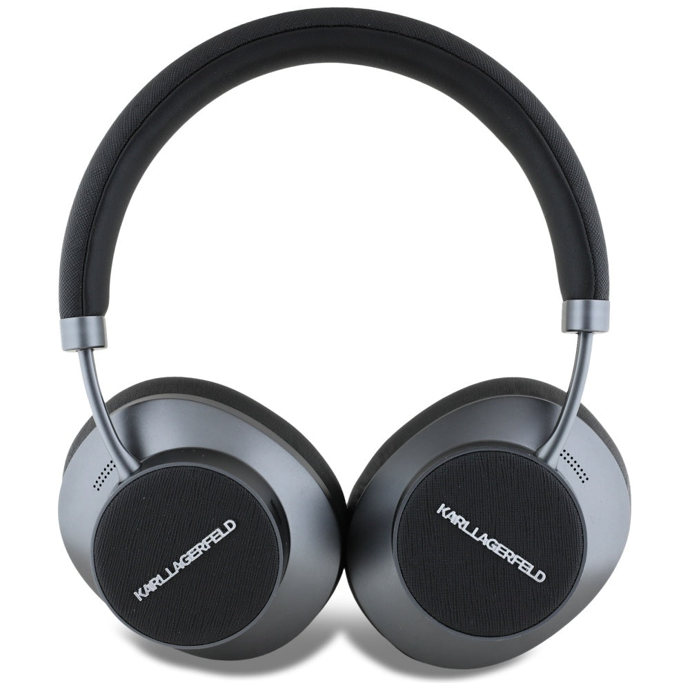 Handsfree Bluetooth Karl Lagerfeld Saffiano Elongated, A2DP, ANC, Svart