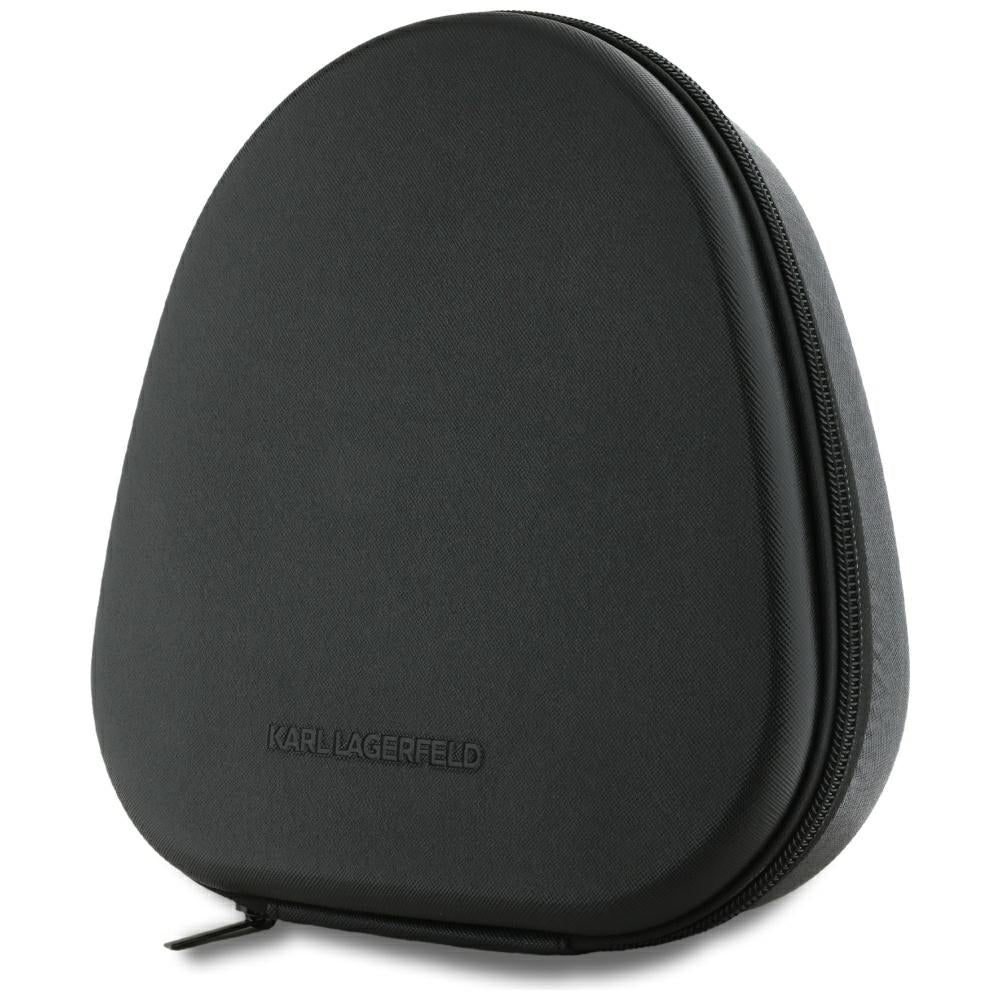 Handsfree Bluetooth Karl Lagerfeld Saffiano Elongated, A2DP, ANC, Svart