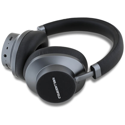 Handsfree Bluetooth Karl Lagerfeld Saffiano Elongated, A2DP, ANC, Svart