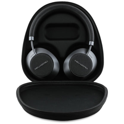 Handsfree Bluetooth Karl Lagerfeld Saffiano Elongated, A2DP, ANC, Svart
