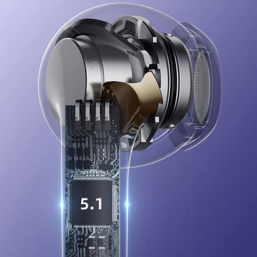 Handsfree Bluetooth Lenovo LP40 Pro, TWS, Hvit