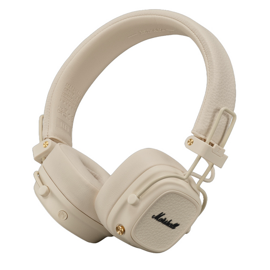 Handsfree Bluetooth Marshall Major V, A2DP, Krem, Reseglet