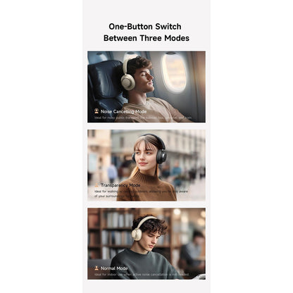 Handsfree Bluetooth McDodo HP-5820 T03, A2DP, ANC, Svart