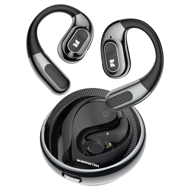 Handsfree Bluetooth Monster AC330 AI Oversettelse, TWS, Svart