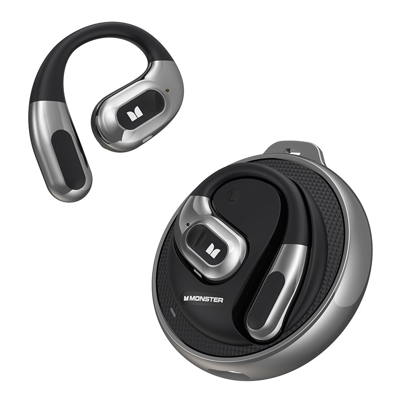Handsfree Bluetooth Monster AC330 AI Oversettelse, TWS, Svart