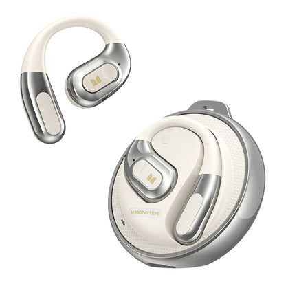 Handsfree Bluetooth Monster AC330 AI Oversettelse, TWS, Hvit