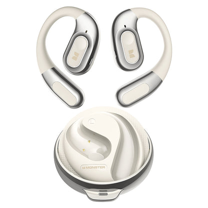 Handsfree Bluetooth Monster AC330 AI Oversettelse, TWS, Hvit