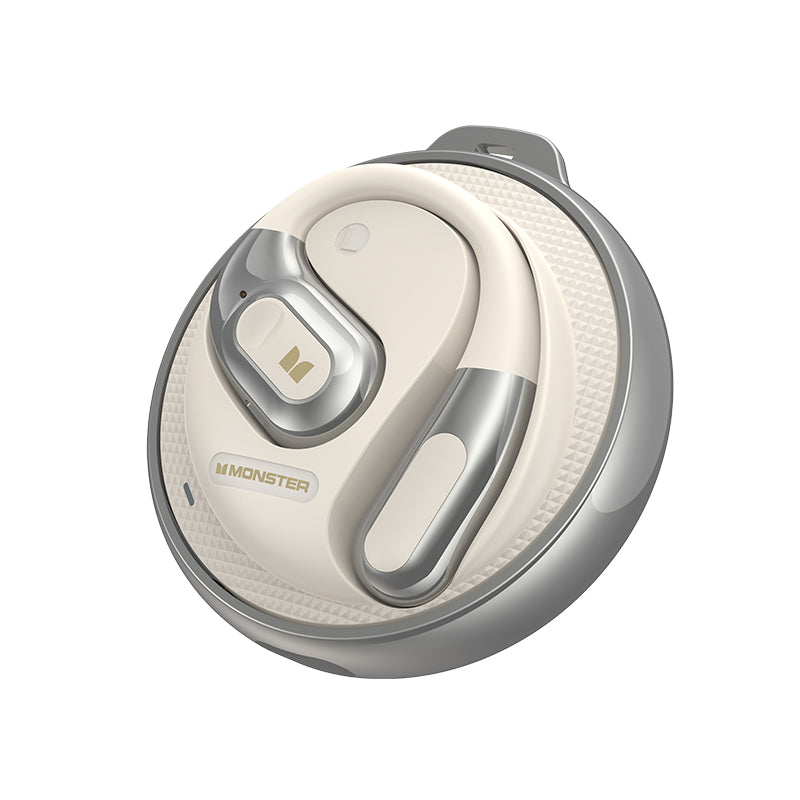 Handsfree Bluetooth Monster AC330 AI Oversettelse, TWS, Hvit