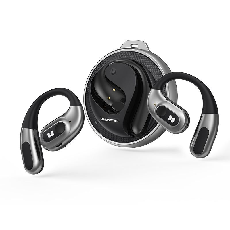 Handsfree Bluetooth Monster AC330 AI Oversettelse, TWS, Svart