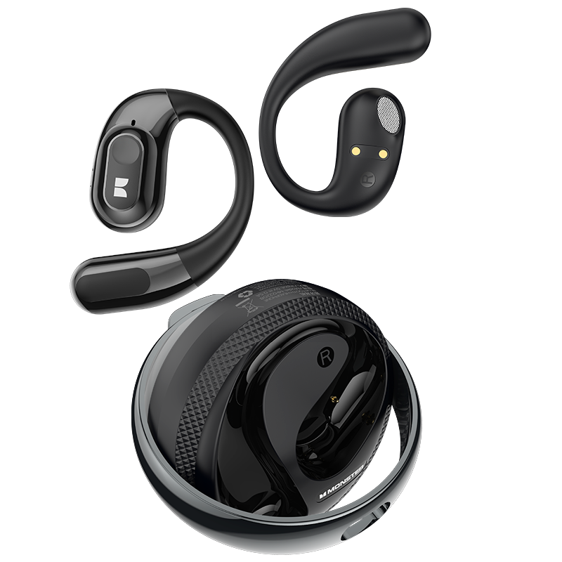 Handsfree Bluetooth Monster AC330 AI Oversettelse, TWS, Svart