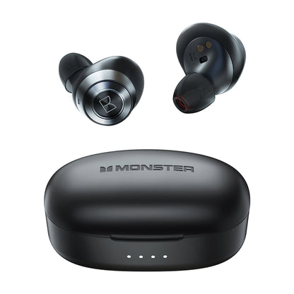 Handsfree Bluetooth Monster Achieve 100 AirLinks, TWS, Svart