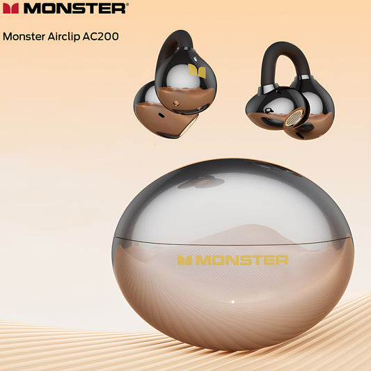Handsfree Bluetooth Monster AirClip AC200, TWS, Svart