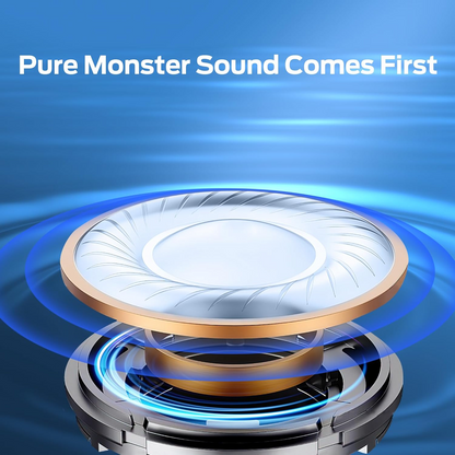 Handsfree Bluetooth Monster Aria Free, A2DP, Svart