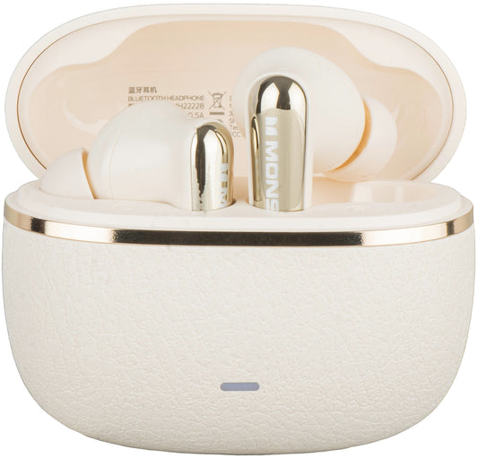 Handsfree Bluetooth Monster Clarity 200, TWS, ANC, Lys krem