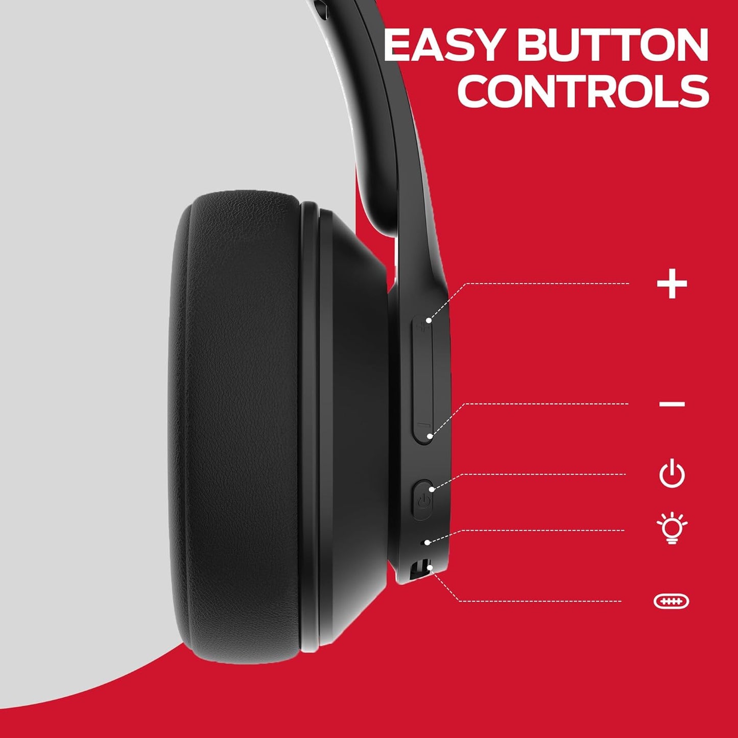 Handsfree Bluetooth Monster Mission 100, MultiPoint, A2DP, ANC, Svart