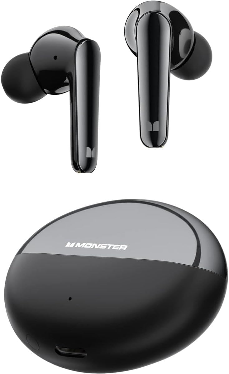 Handsfree Bluetooth Monster N-Lite 203 AirLinks, TWS, Svart