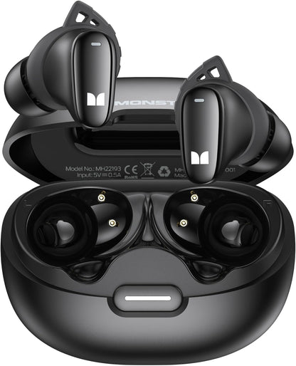 Handsfree Bluetooth Monster N-Lite 206, TWS, Svart