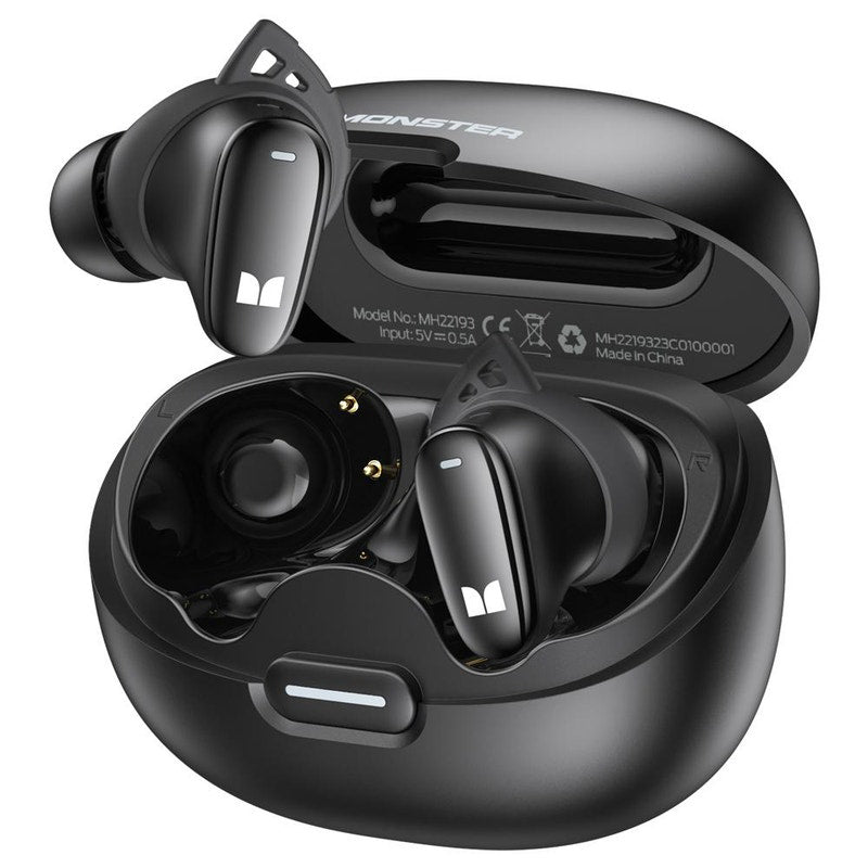 Handsfree Bluetooth Monster N-Lite 206, TWS, Svart