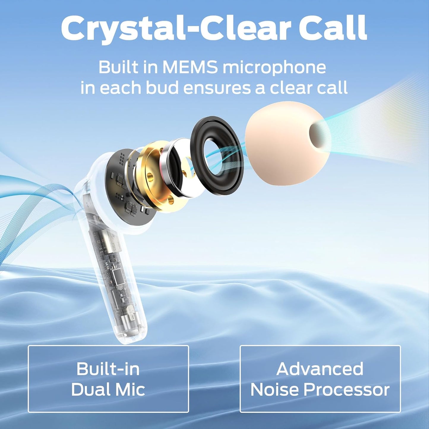 Handsfree Bluetooth Monster N-Lite 203 AirLinks, TWS, Gull
