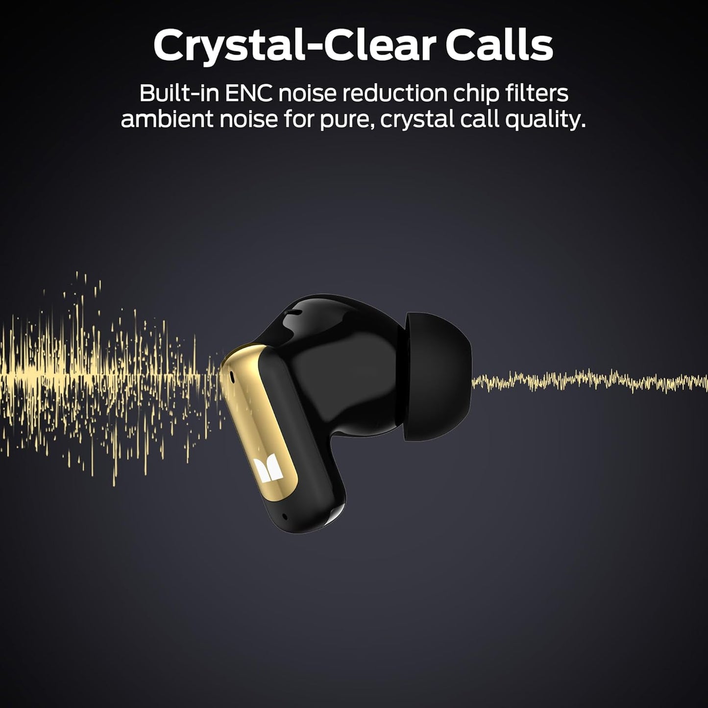 Handsfree Bluetooth Monster N-Lite 217, TWS, Svart