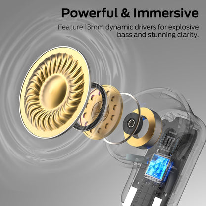 Handsfree Bluetooth Monster N-Lite 217, TWS, Svart