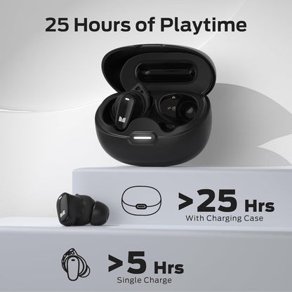Handsfree Bluetooth Monster N-Lite 206, TWS, Svart