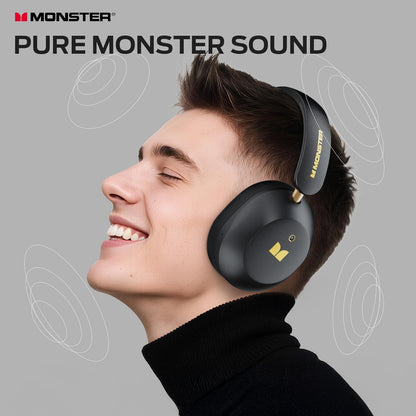 Handsfree Bluetooth Monster Persona 6th, MultiPoint, A2DP, ANC, Svart