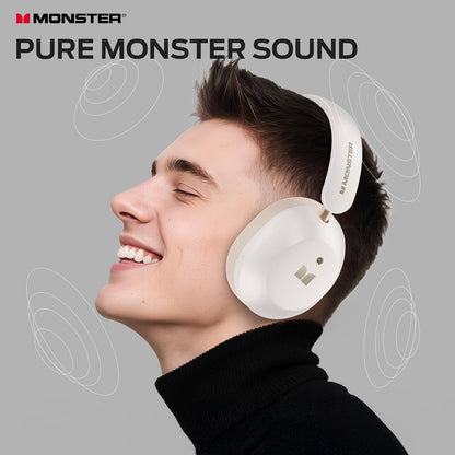 Handsfree Bluetooth Monster Persona 6th, MultiPoint, A2DP, ANC, Hvit
