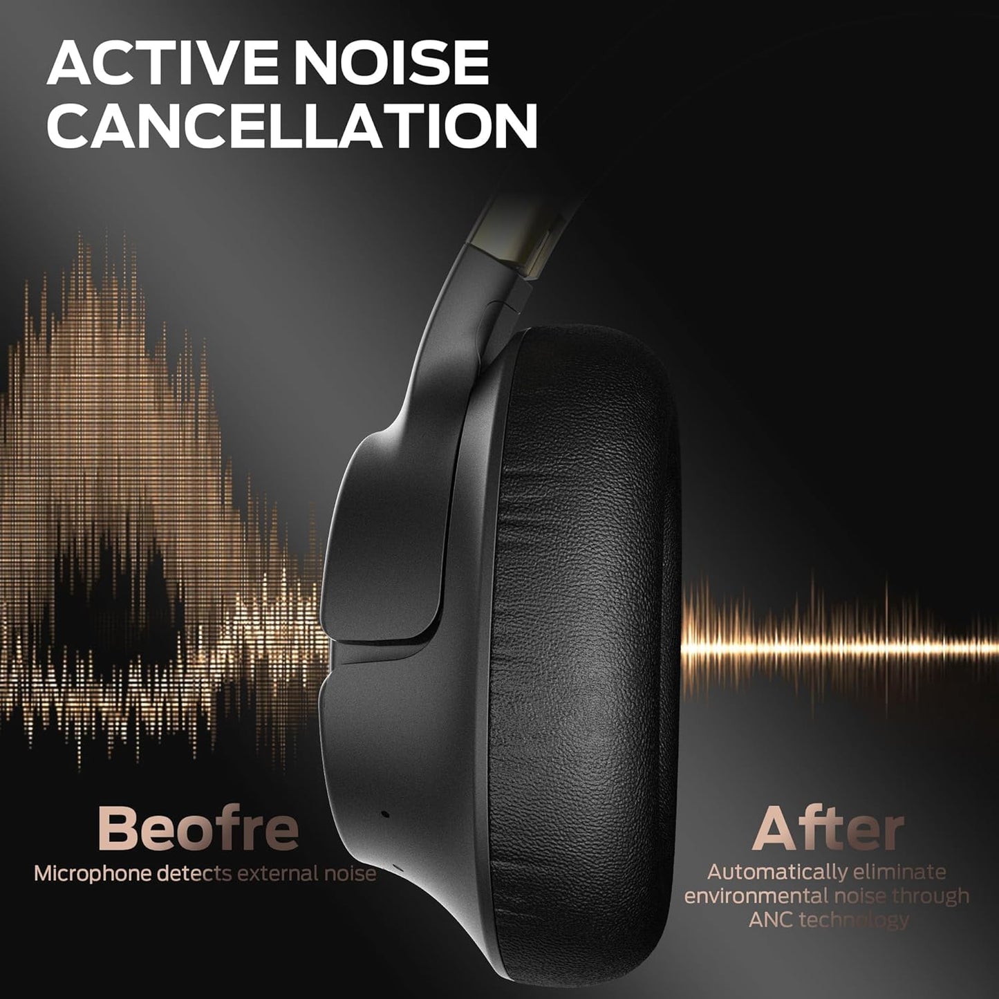 Handsfree Bluetooth Monster Persona SE, A2DP, ANC, Svart