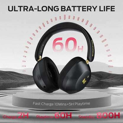 Handsfree Bluetooth Monster Persona 6th, MultiPoint, A2DP, ANC, Svart