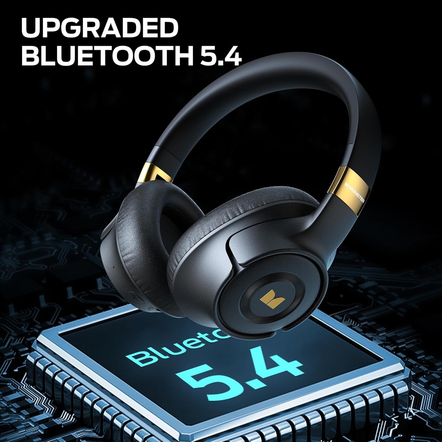 Handsfree Bluetooth Monster Persona SE, A2DP, ANC, Svart