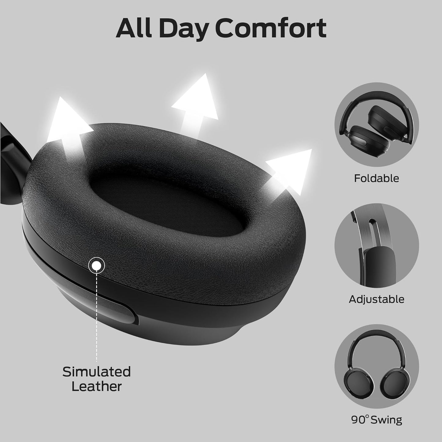 Handsfree Bluetooth Monster Persona 3rd, MultiPoint, A2DP, ANC, Svart