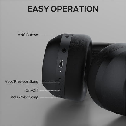Handsfree Bluetooth Monster Persona 6th, MultiPoint, A2DP, ANC, Svart