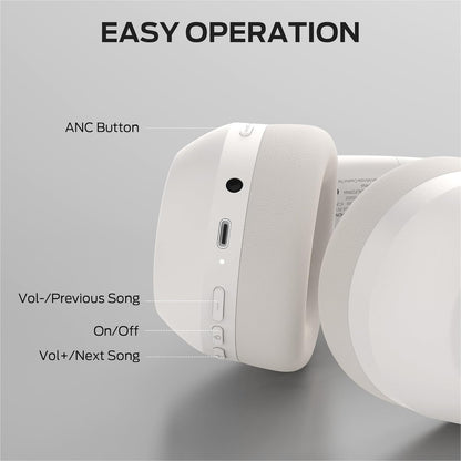Handsfree Bluetooth Monster Persona 6th, MultiPoint, A2DP, ANC, Hvit