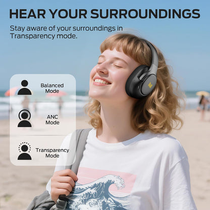 Handsfree Bluetooth Monster Persona 5th, MultiPoint, A2DP, ANC, Svart