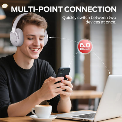 Handsfree Bluetooth Monster Persona 5th, MultiPoint, A2DP, ANC, Lilla