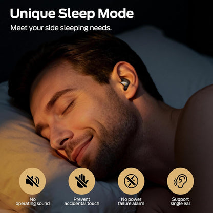 Handsfree Bluetooth Monster Sleep Ear100, TWS, Svart