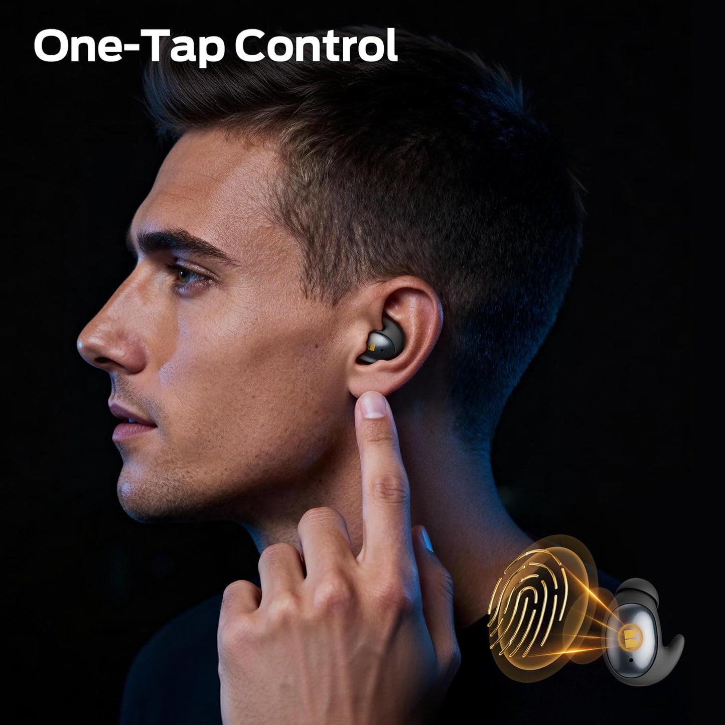 Handsfree Bluetooth Monster Sleep Ear100, TWS, Svart