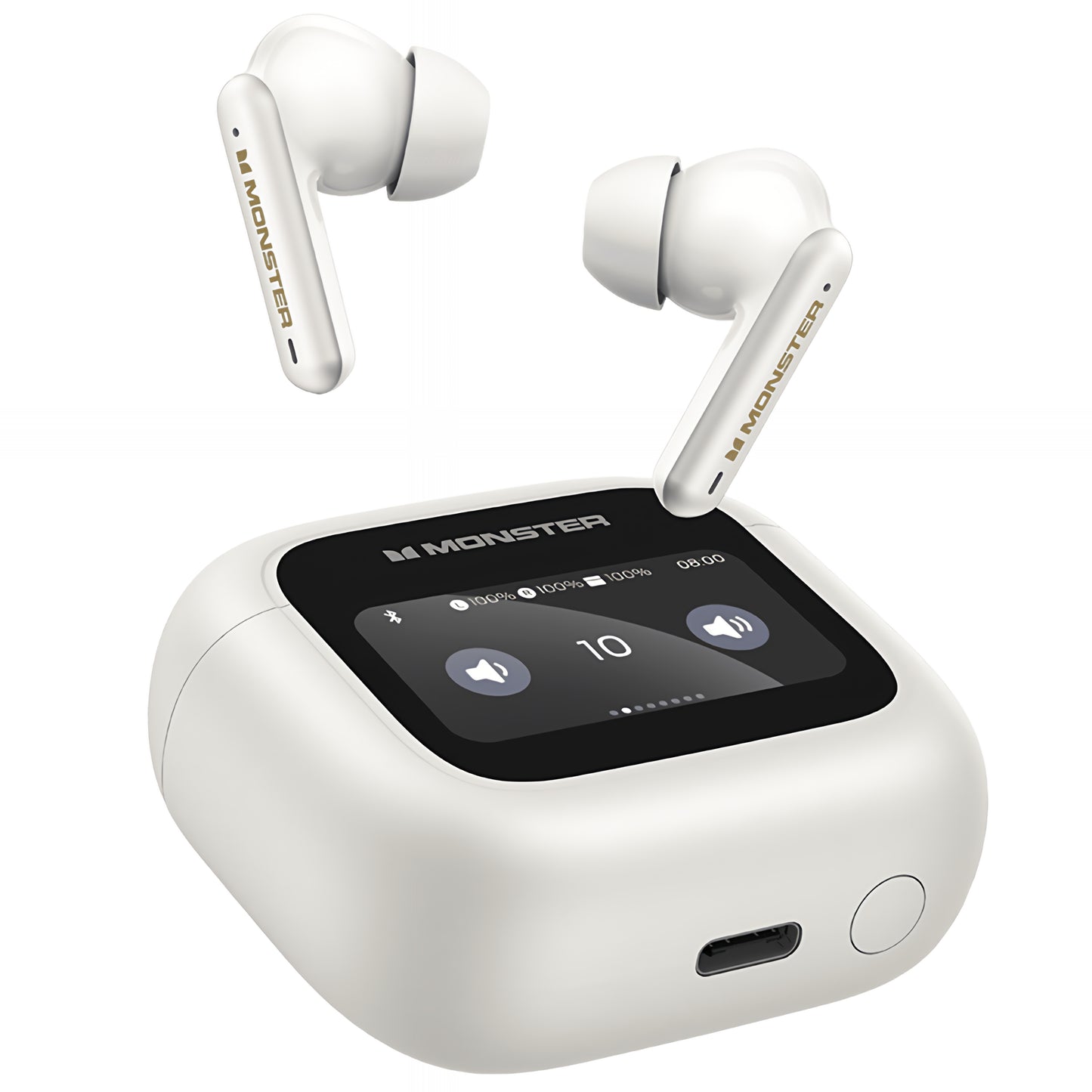 Handsfree Bluetooth Monster TH300, TWS, Hvit