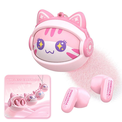 Handsfree Bluetooth Onikuma TX603, TWS, Rosa