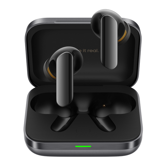 Handsfree Bluetooth Realme Buds Air7 Pro, TWS, ANC, MultiPoint, Grå