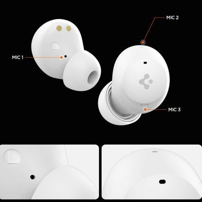 Handsfree Bluetooth Spigen SA2401, TWS, ANC, Svart ASD07887