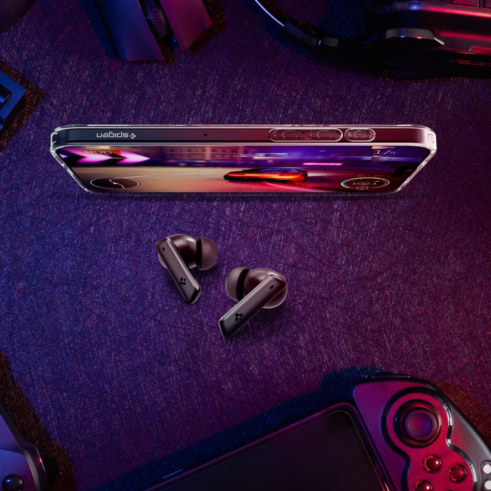 Handsfree Bluetooth Spigen SA2402, TWS, ANC, Hvit