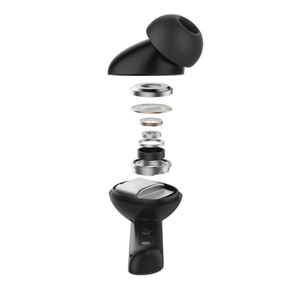 Handsfree Bluetooth Spigen SA2402, TWS, ANC, Svart