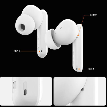 Handsfree Bluetooth Spigen SA2402, TWS, ANC, Svart ASD07888