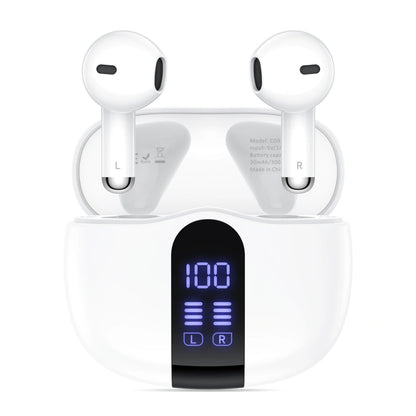 Handsfree Bluetooth Tech-Protect Ultraboost Core G2, TWS, Hvit