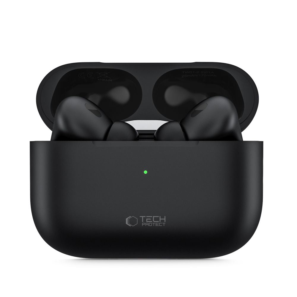 Håndfri Bluetooth Tech-Protect Ultraboost Pro, TWS, svart