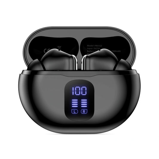 Handsfree Bluetooth Tech-Protect Ultraboost Pro G2, TWS, Svart